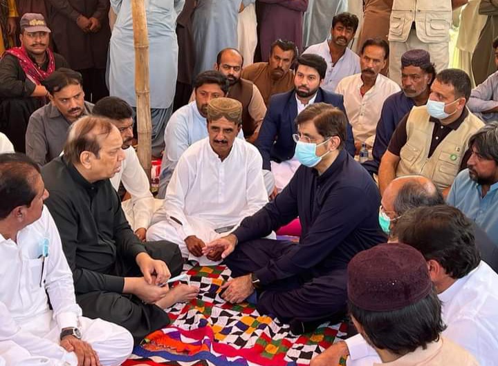 وزیر اعلی سندھ مراد علی شاہ کا دورہ ملیر